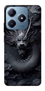 Чехол на Realme C63 black dragon фото 1 из 1