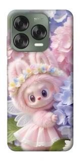 Чехол на ZTE Nubia V70 Design Labubu & Flowers ver.1 фото 1 из 1