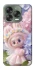 Чохол на ZTE Nubia V70 Design Labubu & Flowers ver.1 фото 1 з 1