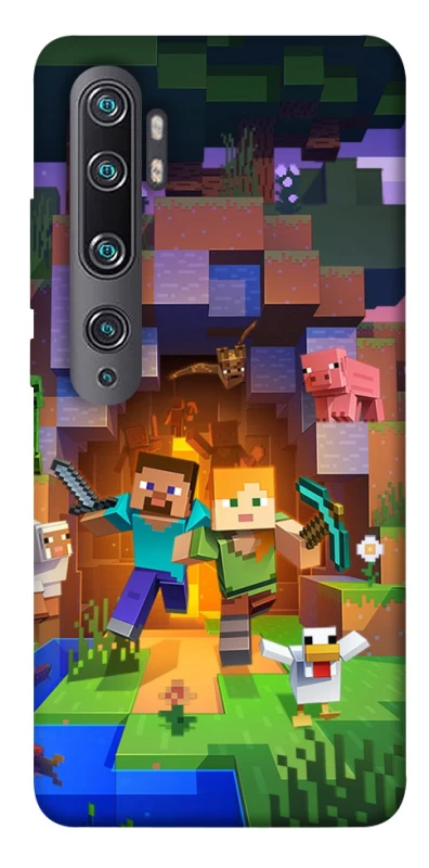 Чехол на Xiaomi Mi Note 10 / Note 10 Pro / Mi CC9 Pro Minecraft game фото 1 из 1