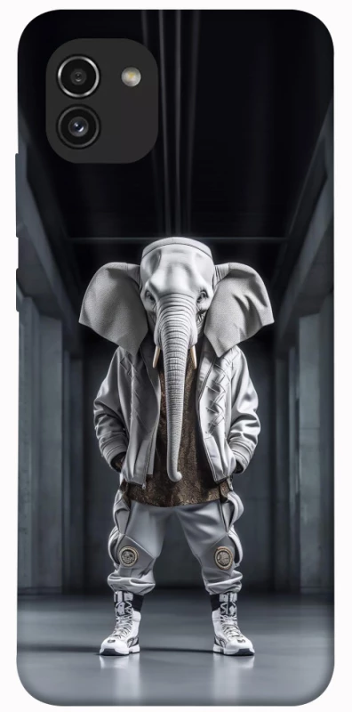 Чохол на Samsung Galaxy A03 Слон v2 фото 1 з 1