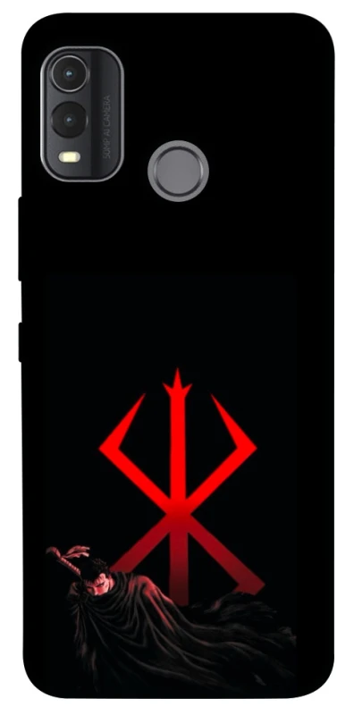 Чохол на Nokia G11 Plus Berserk Red Logo фото 1 з 1