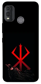 Чохол на Nokia G11 Plus Berserk Red Logo фото 1 з 1