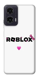 Чехол на Motorola Moto G35 Roblox heart фото 1 из 1