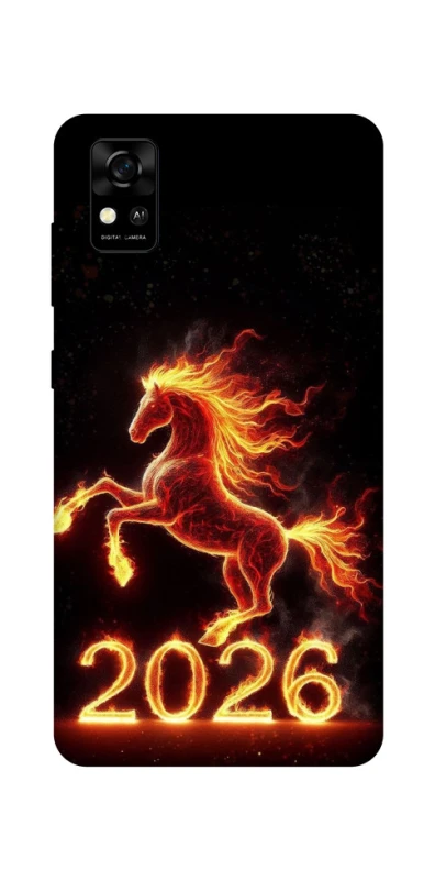 Чохол на ZTE Blade A31 Red Fire Horse ver.1 фото 1 з 1
