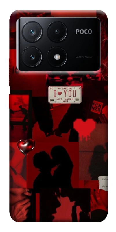 Чохол на Xiaomi Poco X6 Love collage ver.2 фото 1 з 1