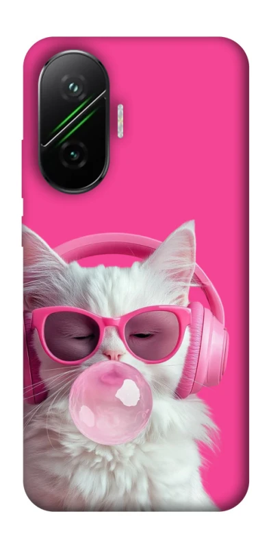 Чохол на Xiaomi Poco F7 Pink kitty фото 1 з 1