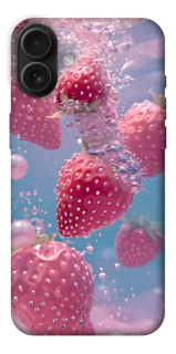 Чохол на Apple iPhone 16 Plus Полуниця в воді фото 1 з 1