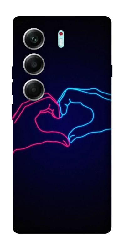Чохол на Tecno Camon 40 Pro Neon love фото 1 з 1