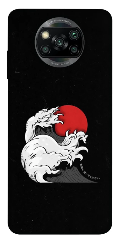 Чохол на Xiaomi Poco X3 NFC / Poco X3 Pro Хвилі Японії v2 фото 1 з 1