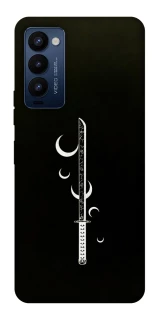 Чехол на TECNO Camon 18 Pro Самурай всегда с катаной фото 1 из 1