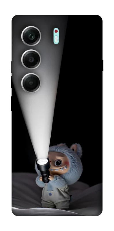 Чохол на Tecno Camon 40 Pro 5G Labubu with flashlight ver.3 фото 1 з 1