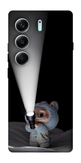 Чохол на Tecno Camon 40 Pro 5G Labubu with flashlight ver.3 фото 1 з 1