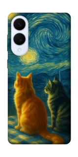 Чохол на Samsung Galaxy S25 Edge Cats under the stars фото 1 Чохол на Samsung Galaxy S25 Edge Cats under the stars фото 1 з 1