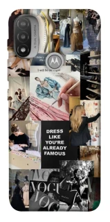 Чехол на Motorola Moto E20 Fashion collage ver.11 фото 1 из 1