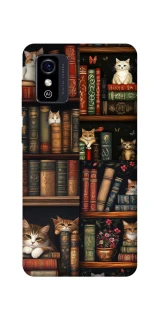 Чехол на ZTE Blade L9 Cats & Books фото 1 из 1
