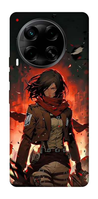 Чехол на TECNO Camon 30 (CL6) Mikasa v2 фото 1 из 1