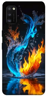 Чехол на Samsung Galaxy A41 Water And Fire фото 1 из 1
