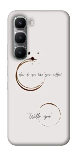 Чохол на Infinix Hot 60 Pro Coffee with you фото 1 з 1