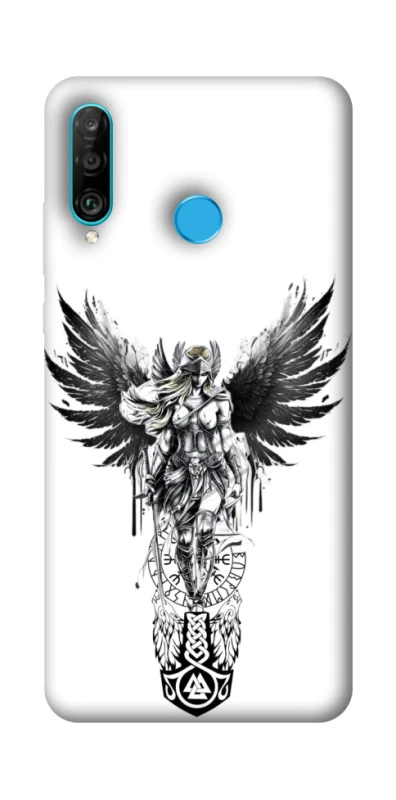 Чехол на Huawei P30 lite Tattoo ver.12 фото 1 из 1