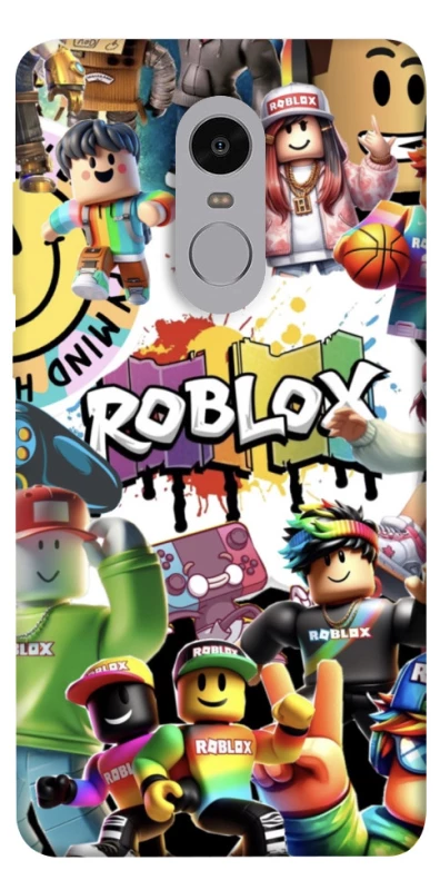 Чохол на Xiaomi Redmi Note 4X / Note 4 (Snapdragon) Roblox Characters Collage фото 1 з 1
