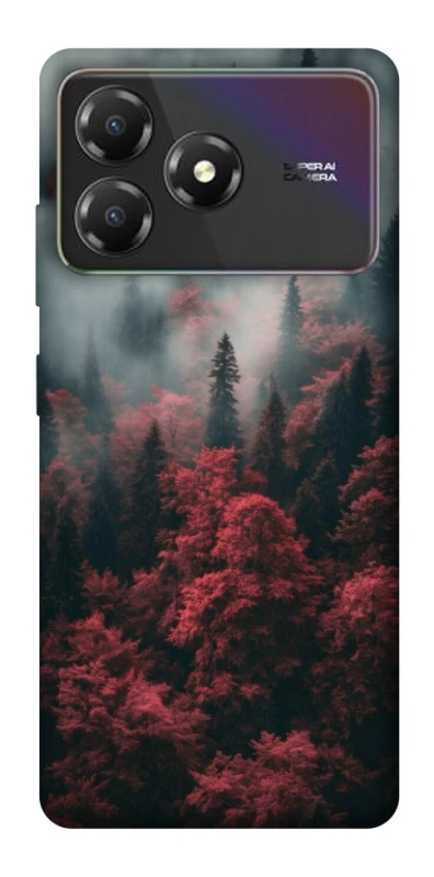 Чехол на ZTE Blade A36 Red Wood фото 1 из 1