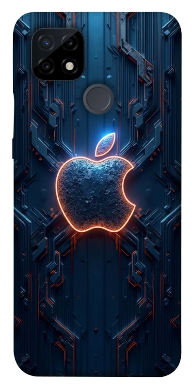 Чохол на Realme C21 Apple logo ver.1 фото 1 з 1