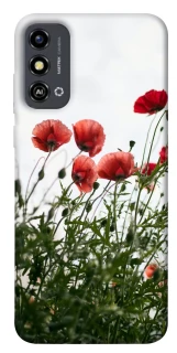 Чехол на ZTE Blade A53 Поле маков фото 1 из 1