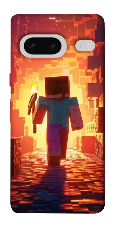 Чохол на Google Pixel 7 Minecraft adventure фото 1 з 1