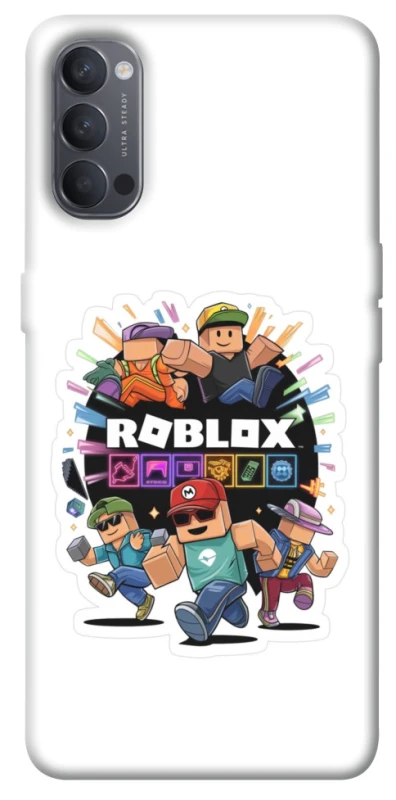 Чохол на Oppo Reno 4 Roblox logo ver.3 фото 1 з 1