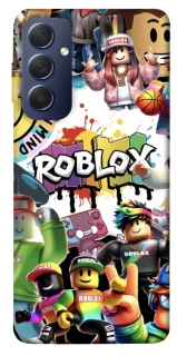 Чехол на Samsung Galaxy M54 5G Roblox Characters Collage фото 1 из 1
