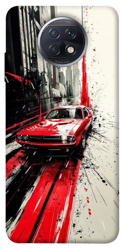 Чехол на Xiaomi Redmi Note 9 5G / Note 9T Painted Mustang фото 1 из 1