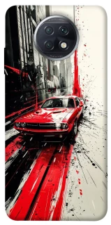 Чехол на Xiaomi Redmi Note 9 5G / Note 9T Painted Mustang фото 1 из 1