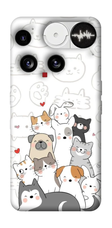 Чехол на Nothing Phone (3) Funny Pets фото 1 из 1