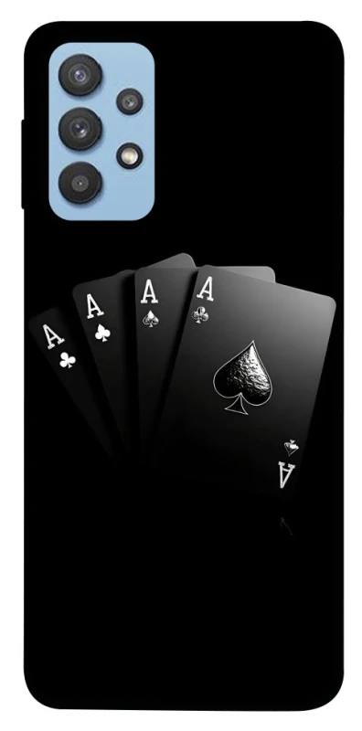 Чохол на Samsung Galaxy M32 Black Cards фото 1 з 1