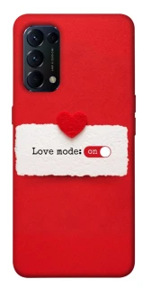 Чохол на Oppo Reno 5 4G Love Mode ON фото 1 з 1