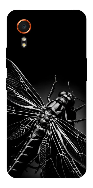Чехол на Samsung Galaxy Xcover7 Black dragonfly фото 1 из 1