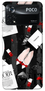 Чехол на Xiaomi Poco X4 Pro 5G Fashion collage ver.4 фото 1 из 1