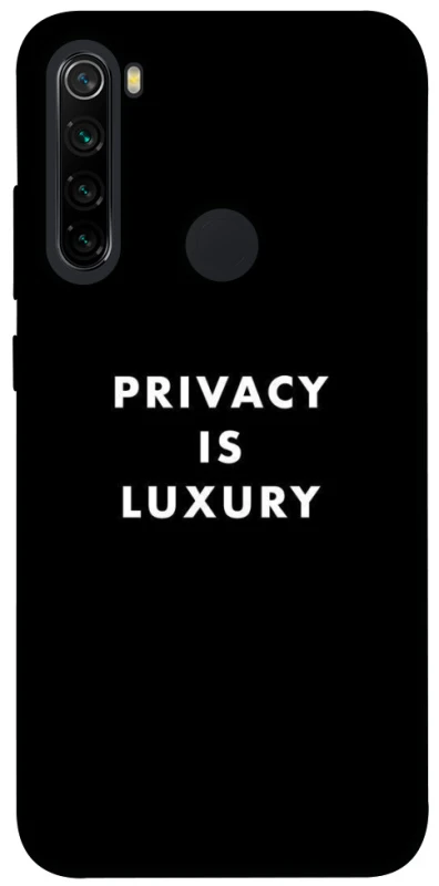 Чехол на Xiaomi Redmi Note 8 Privacy is luxury фото 1 из 1
