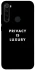 Чехол на Xiaomi Redmi Note 8 Privacy is luxury фото 1 из 1