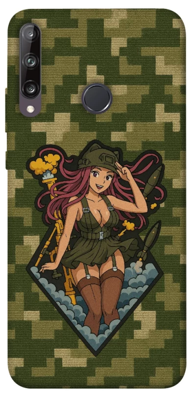 Чохол на Huawei P40 Lite E Military Waifu фото 1 з 1