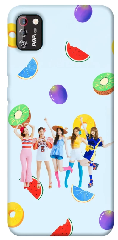 Чехол на TECNO POP 4 Pro RED VELVET v2 фото 1 из 1