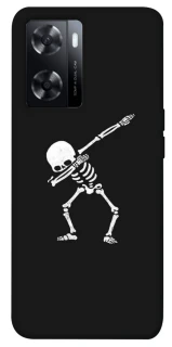 Чехол на Oppo A57s Halloween skeleton фото 1 из 1