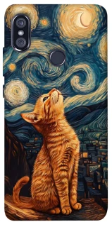 Чохол на Xiaomi Redmi Note 5 Pro / Note 5 (AI Dual Camera) van gogh cat фото 1 з 1