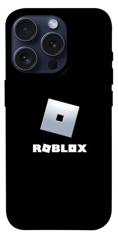 Чохол на Apple iPhone 15 Pro (6.1") Roblox logo black фото 1 з 1