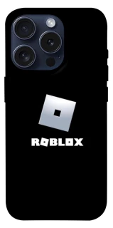 Чехол на Apple iPhone 15 Pro (6.1") Roblox logo black фото 1 из 1