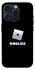 Чохол на Apple iPhone 15 Pro (6.1") Roblox logo black фото 1 з 1