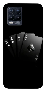 Чохол на Realme 8 Black Cards фото 1 з 1