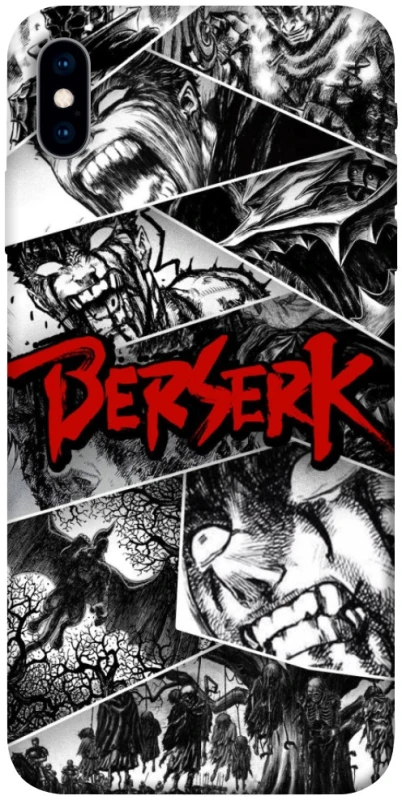Чехол на Apple iPhone X (5.8") Berserk collage ver.2 фото 1 из 1