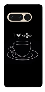 Чехол на Google Pixel 7 Pro Black coffee фото 1 из 1